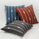 Diamond Ray Charcoal GrayThrow Pillow 20x20