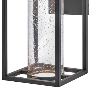 Hinkley Coen Medium Wall Mount Lantern, Black