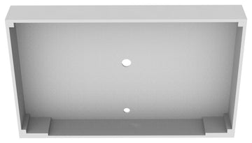 Solid Surface White Bath Countertop For Sinks, White, 30"