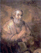 Rembrandt Van Rijn Homer, Gallery Wrapped Canvas Print, 21"x28"
