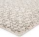 Pollack by Jaipur Living Reverb Knotted Trellis Ivory/Black Area Rug, 9'x12'