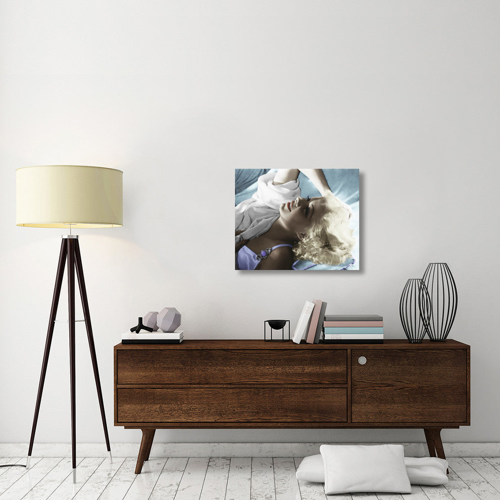 "Jean Harlow" Stretched Canvas Giclee by Hollywood Photo Archive, 30"x24"