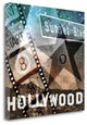 "Sunset Blvd." By Keith Mallett, Giclee Print on Gallery Wrap Canvas