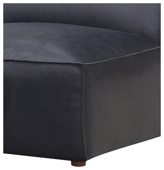 Form Slipper Chair Vantage Black Leather