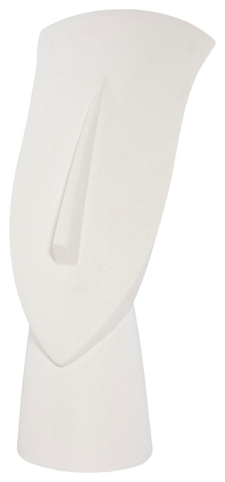 Cycladic Head, Sculpture, Classic, White Stone