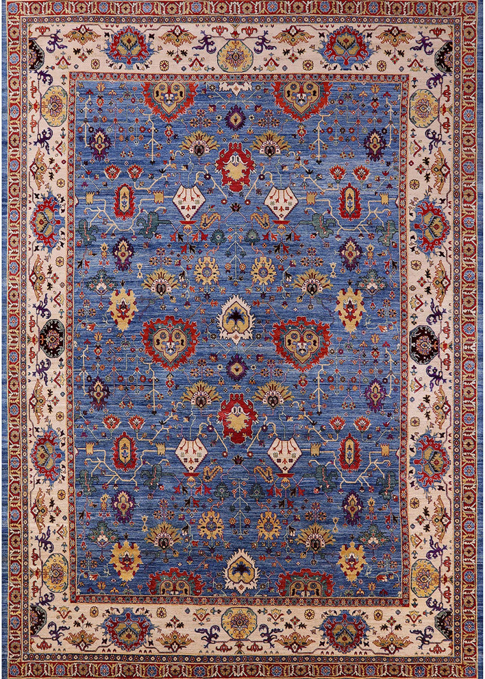 Ahgly Company Indoor Rectangle Mid-Century Modern Area Rugs, 7' x 10'