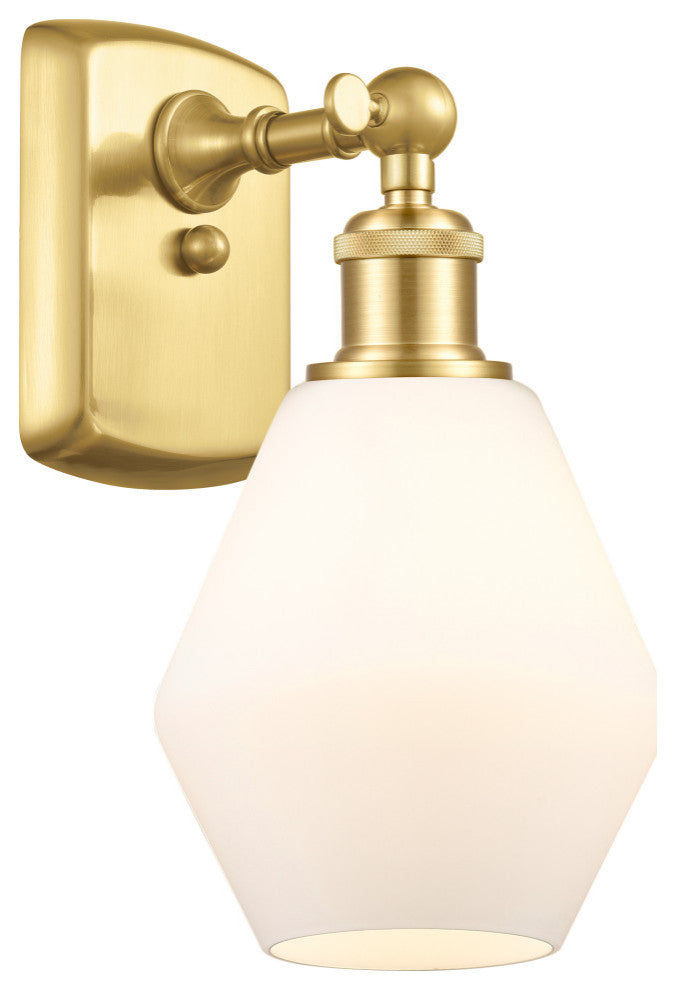 Innovations 516-1W-SG-G651-6-LED 1-Light Sconce, Satin Gold