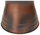 Rustic Odin Side Table - Gold