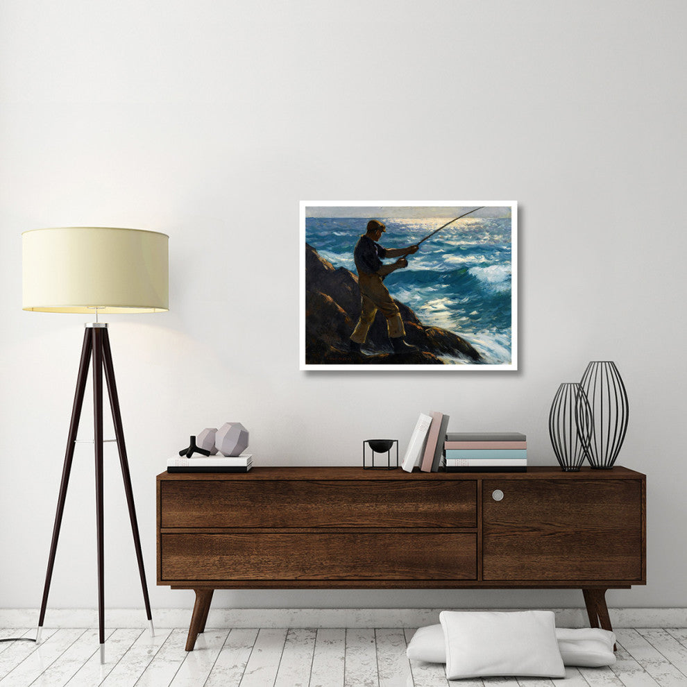"The Fisherman, 1922" Digital Paper Print by Gifford Reynolds Beal, 38"x30"