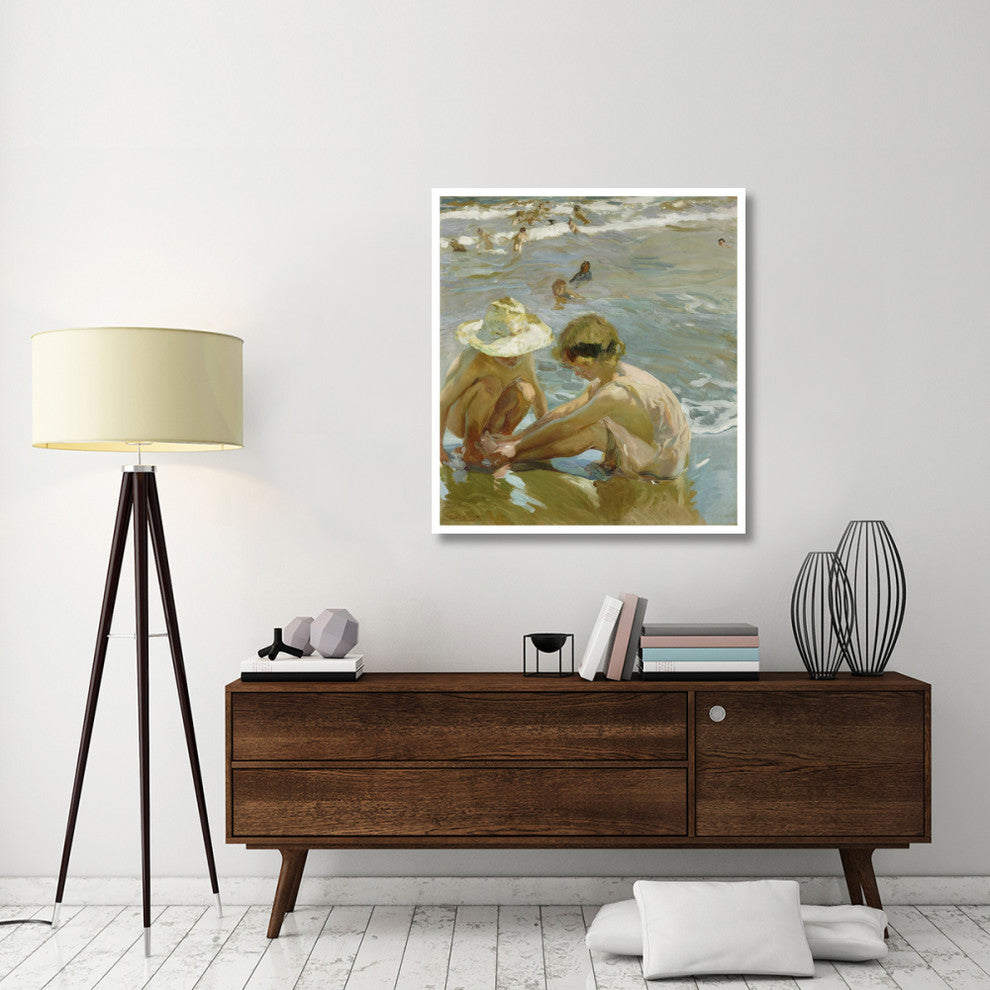 "The Wounded Foot" Digital Paper Print by Joaquin Sorolla y Bastida, 38"x42"