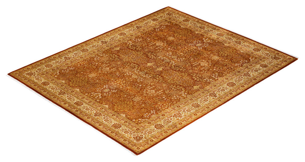 Mogul, One-of-a-Kind Hand-Knotted Area Rug Orange, 8' 2" x 10' 1"