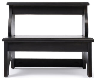 Butler Melrose Praline Step Stool, Black