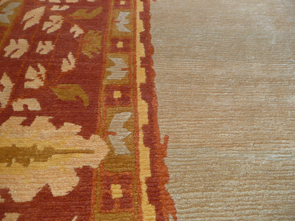 9x12 Handmade Tufenkian Harvest Tibetan Oriental Rug