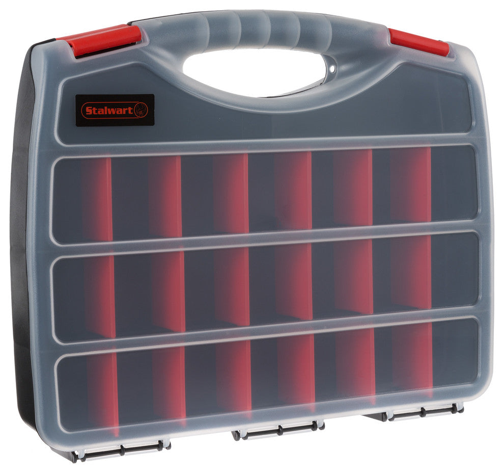 Portable 23 Compartment Storage Case by Stalwart