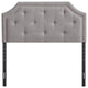 Franklin 61.02" W Gray Queen Expandable Width Headboard