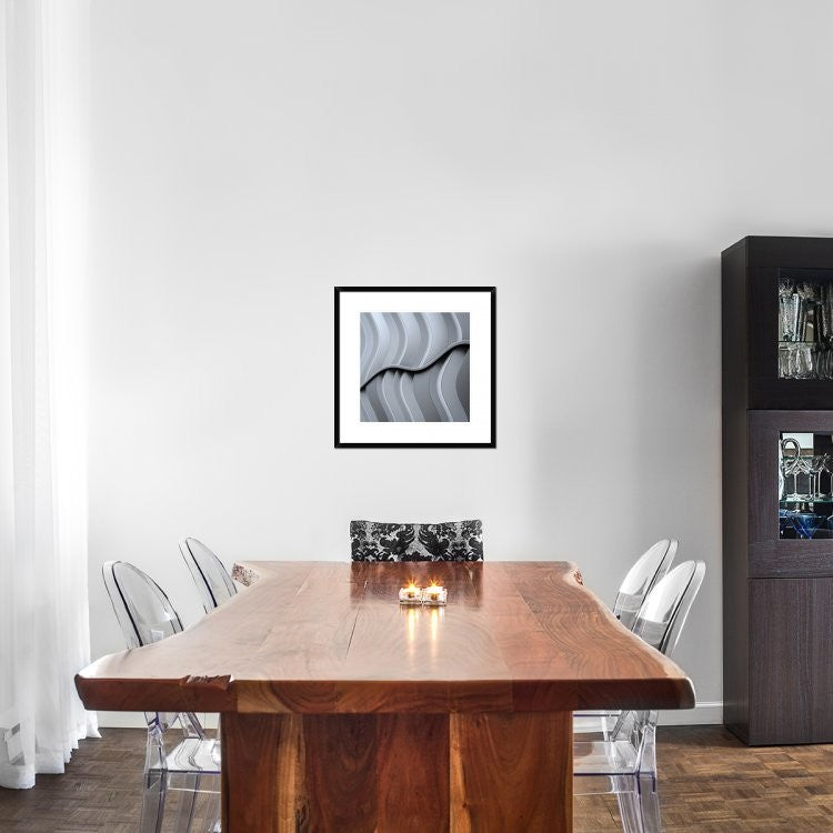 "Just Form, No Function" Framed Digital Print by Luc Vangindertael, 24x24"