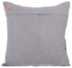 Gray Decorative Pillow Covers 18"x18" Suede Fabric, Gray Love Tune