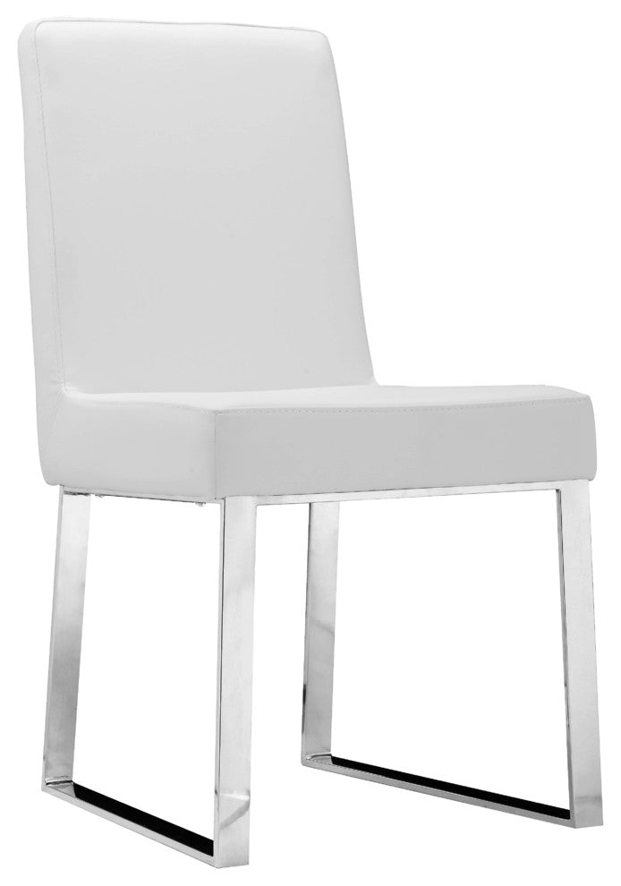 Liana Dining Chairs, Set of 2, White