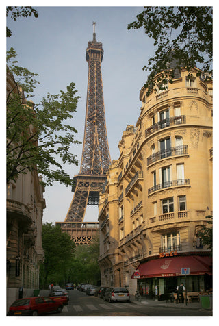 "Eiffel Tower 6" by Chris Bliss, Canvas Art, 16"x24"