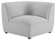 Comprise Corner Sectional Sofa Chair Light Gray