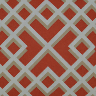 Outdoor Pergola Lumbar Pillow - Coral