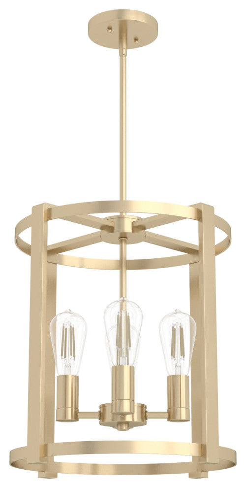 16" Astwood Alturas Gold 4 Light Chandelier Ceiling Light Fixture