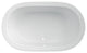 Zen Oval 66"x42" Soaker Tub Only