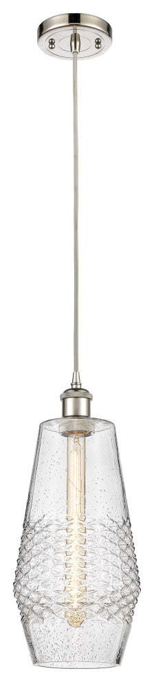 Innovations 516-1P-PN-G684-7 1-Light Mini Pendant, Polished Nickel
