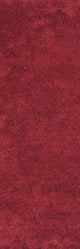 KAS Bliss 1564 Red Shag Area Rug, 8' x 11'