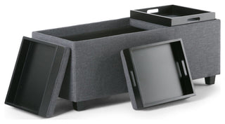 Avalon Storage Ottoman