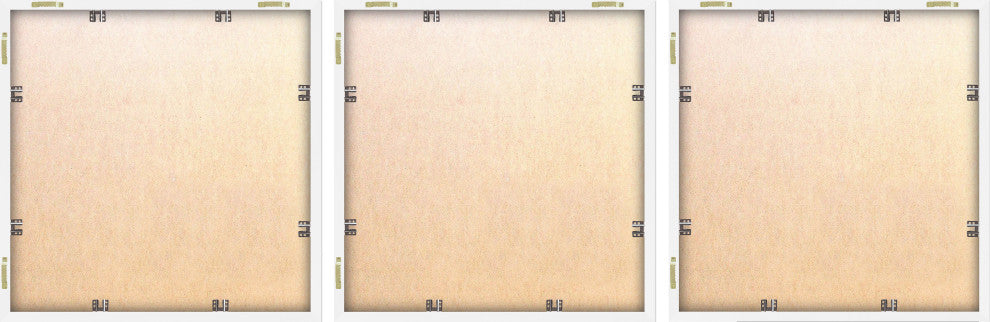 One Beach at a Time Triptych, 3-Piece Set, 18x18 Panels