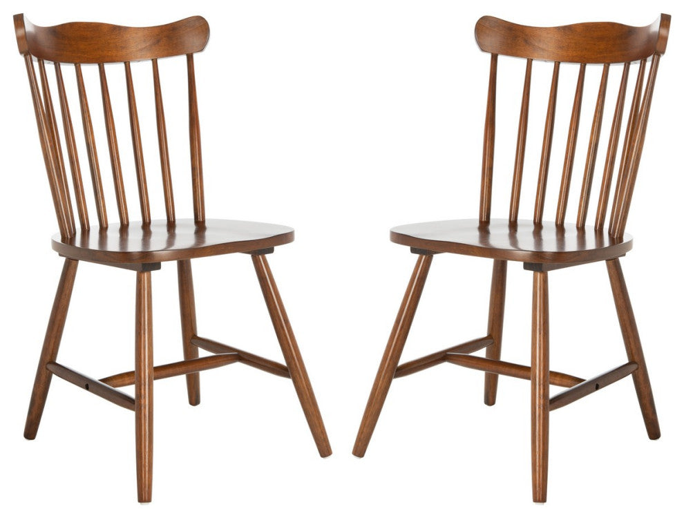 Safavieh Reeves Dining Chair, Walnut