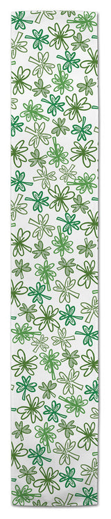 Clover Sketch 16x90 Table Runner