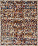 Noori Rug Latif Tracey Ivory/Rust Rug