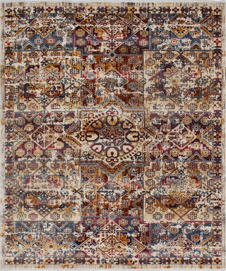 Noori Rug Latif Tracey Ivory/Rust Rug