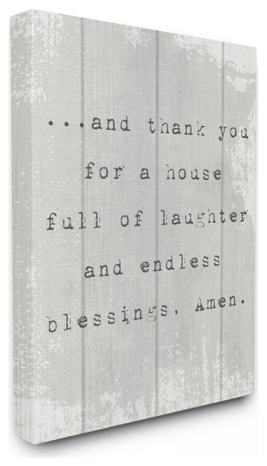 House Full of Laughter Prayer Spiritual Phrase ,1pc, each 30 x 40