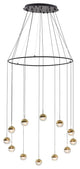 Dora Pendant 12 With Ring, Brass