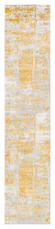 Unique Loom Elizabeth Finsbury Rug, Yellow, 2'x9'10" Runner