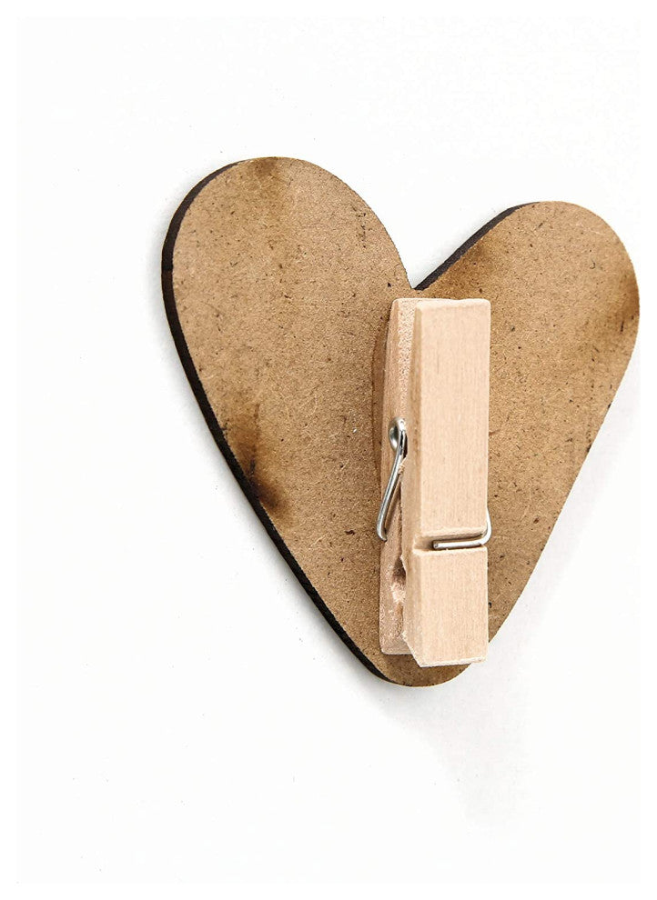 Clothespin Memo Board