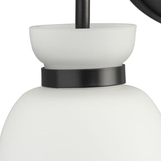 Lexie Collection Contemporary Vanity Light, Matte Black