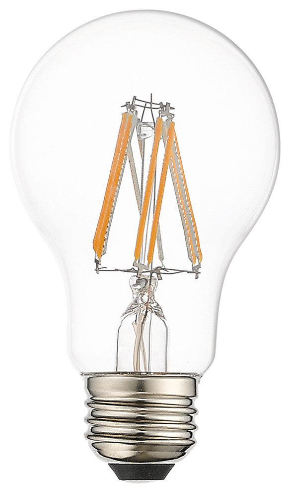A19 Pear Filament Graphene LED Bulbs, Set of 10