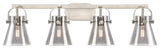Pilaster Ii Cone 4 37" Bath Vanity-Light Satin Nickel
