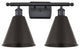 Ballston Cone Bath Vanity Light, Matte Black, Matte Black