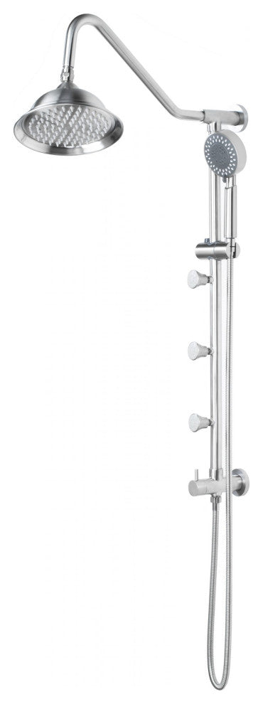 Blue Ocean 39"? Stainless Steel SC5706 Retro-Fit Rain Shower System