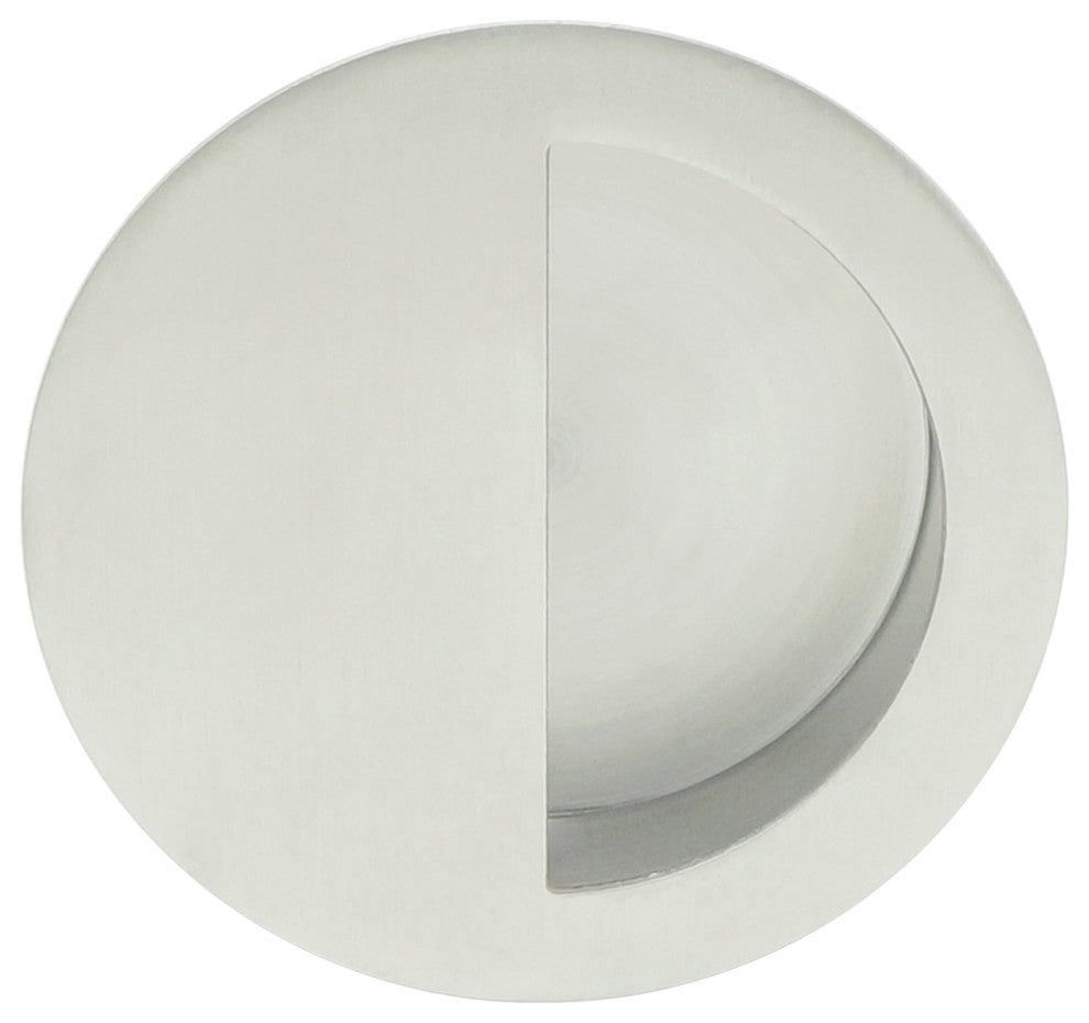 Round Pocket/Cup Pull With Semi-Circular Opening, Concealed Fixing