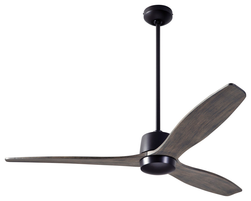 Arbor Fan, Dark Bronze, 54" Graywash Blades, No Light, Wall Control