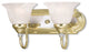 Livex Lighting 2 Light Pb & Polished Chrome Bath Light - 1002-25