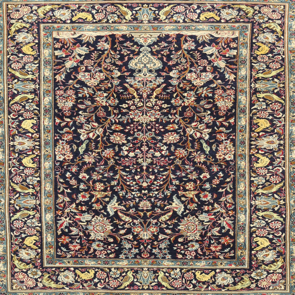 Ahgly Company Indoor Square Traditional Area Rugs, 7' Square