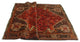 Fine Vintage Distressed Negeen Rust Rug