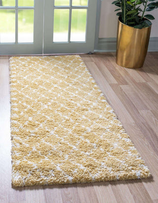 Shag Moroccan Shag 9'x12' Rectangle Bright Area Rug